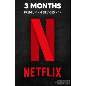 Netflix Premium 3 Meseca [1 Uređaj Shared]